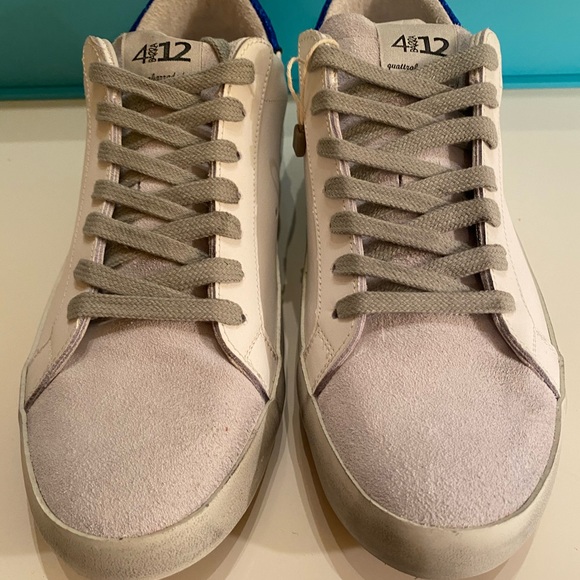 NEW! Quattrobarradodici White Sneakers - Picture 5 of 8